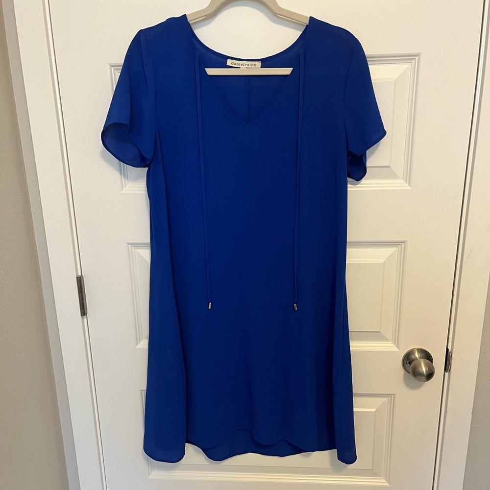 Royal Blue Shift Dress